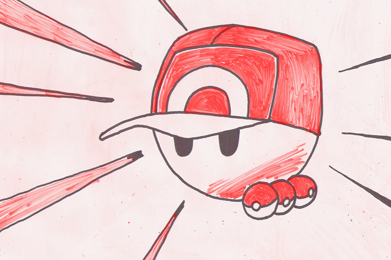 Ball With Poke Balls and Hat