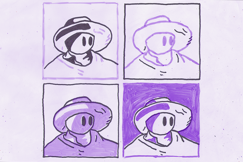 Ball With Prints and Hat