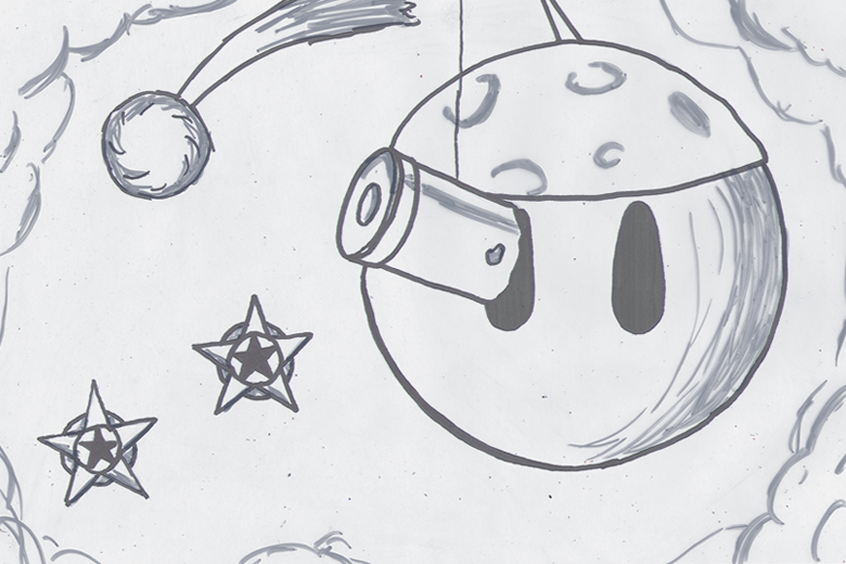 Ball With Shooting Star and Hat