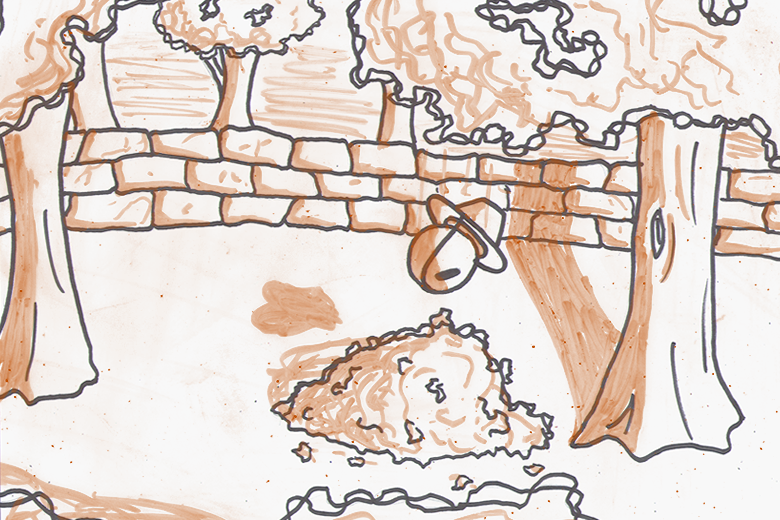 Ball With Fall and Hat