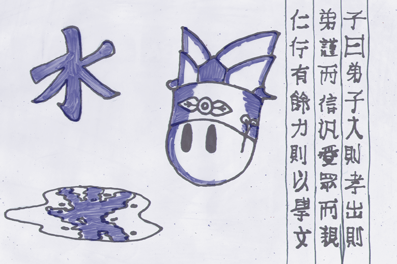 Ball With Logograms and Hat