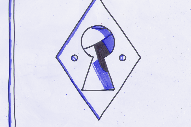 Ball With Lock and Hat