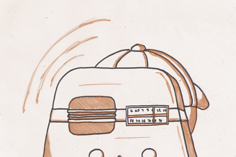 Ball With Radio and Hat