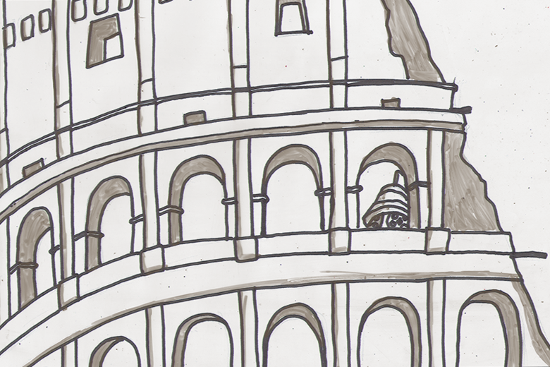 Ball With Amphitheater and Hat